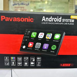 پخش تصویری اندرویدی خودرو Pavasonic مدل Navi با نمایشگر FHD و وای‌فای
