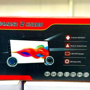 مانیتور خودرو اندروید DIAMOND مدل 2 KNOBS با صفحه نمایش IPS