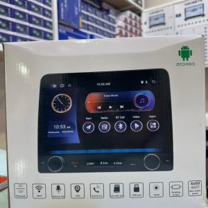 مانیتور اندرویدی خودرو 9 اینچ فول امکانات ولوم دار کارپلی‌دار